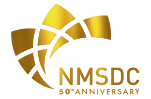 NMSDC Golden 50th Logo
